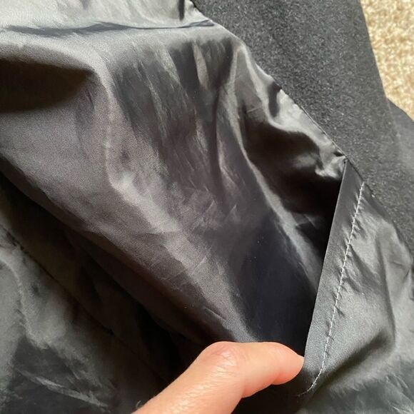 Chereskin Trench Coat Jacket Cashmere Blend Mens 48 L Professional Lined Long - Picture 10 of 15